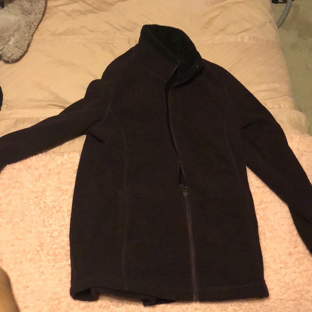 Dark purple fleece. Never worn.